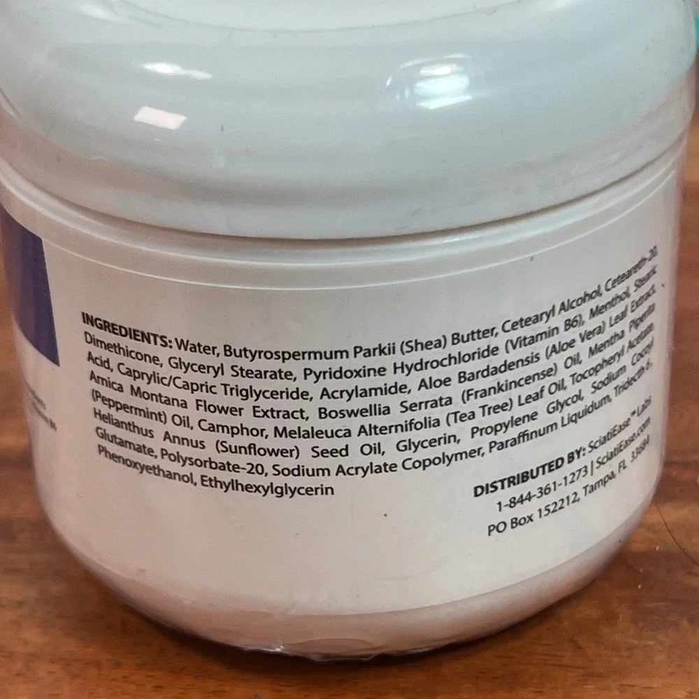SciatiFlex Cream for Relief and Recovery Maximum Strength 4 oz. New Sealed